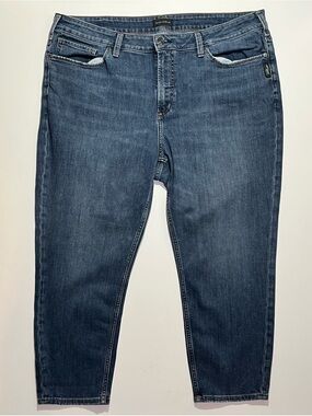 Silver Jeans Avery Skinny Crop, Plus Size 20